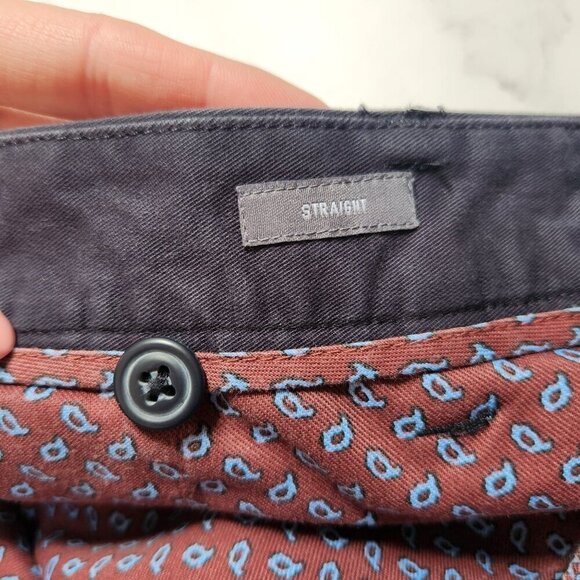 Bonobos Dark Navy Blue Wash Straight Leg Original Chino Pants Men's 36x32 - Picture 9 of 9